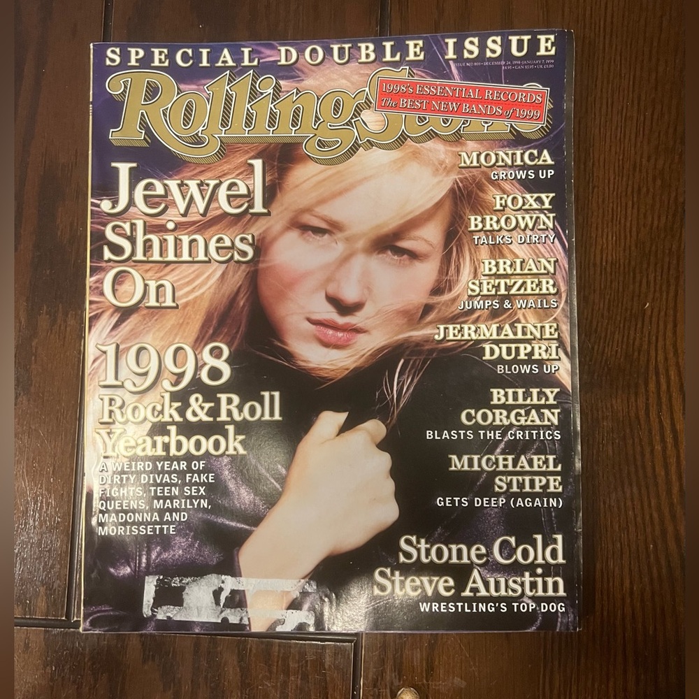Rolling Stone Magazine Special Double Issue December 24, 1998-January 7, 1999